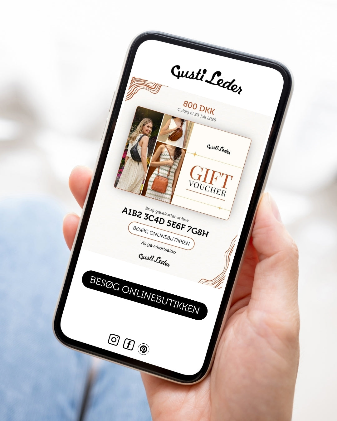 Voucher by email: DK 