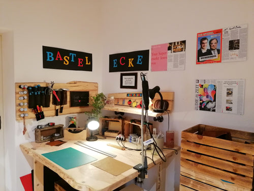 Håndværkerhjørne i butikken