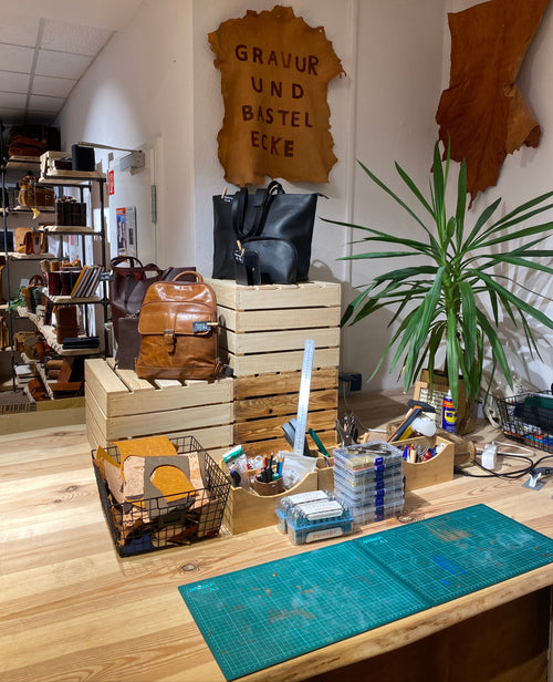 Håndværkerhjørne i butikken